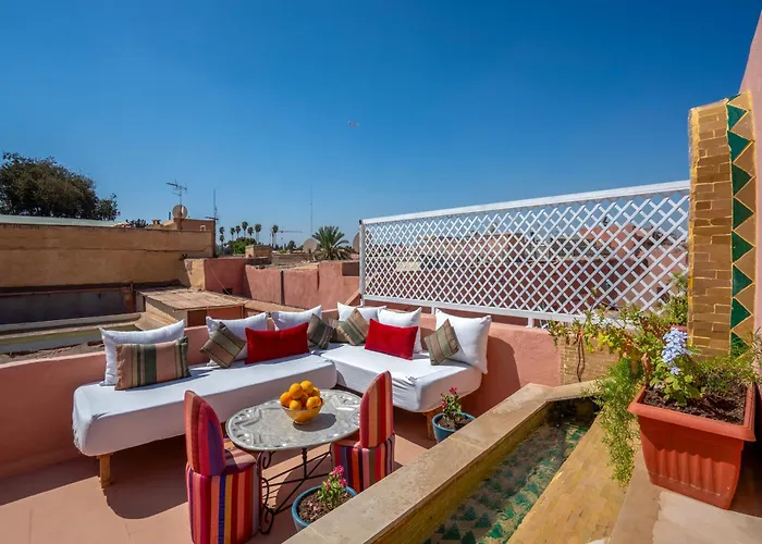 Riad Dar Makhzne-Location Exclusive Du Riad Entier 4 Chambres & Terrasse